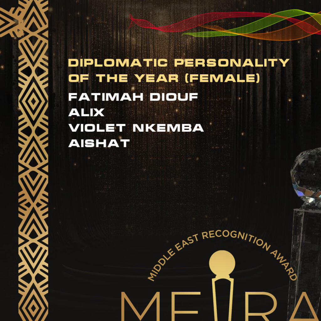 Mera Nominations diplomatic female