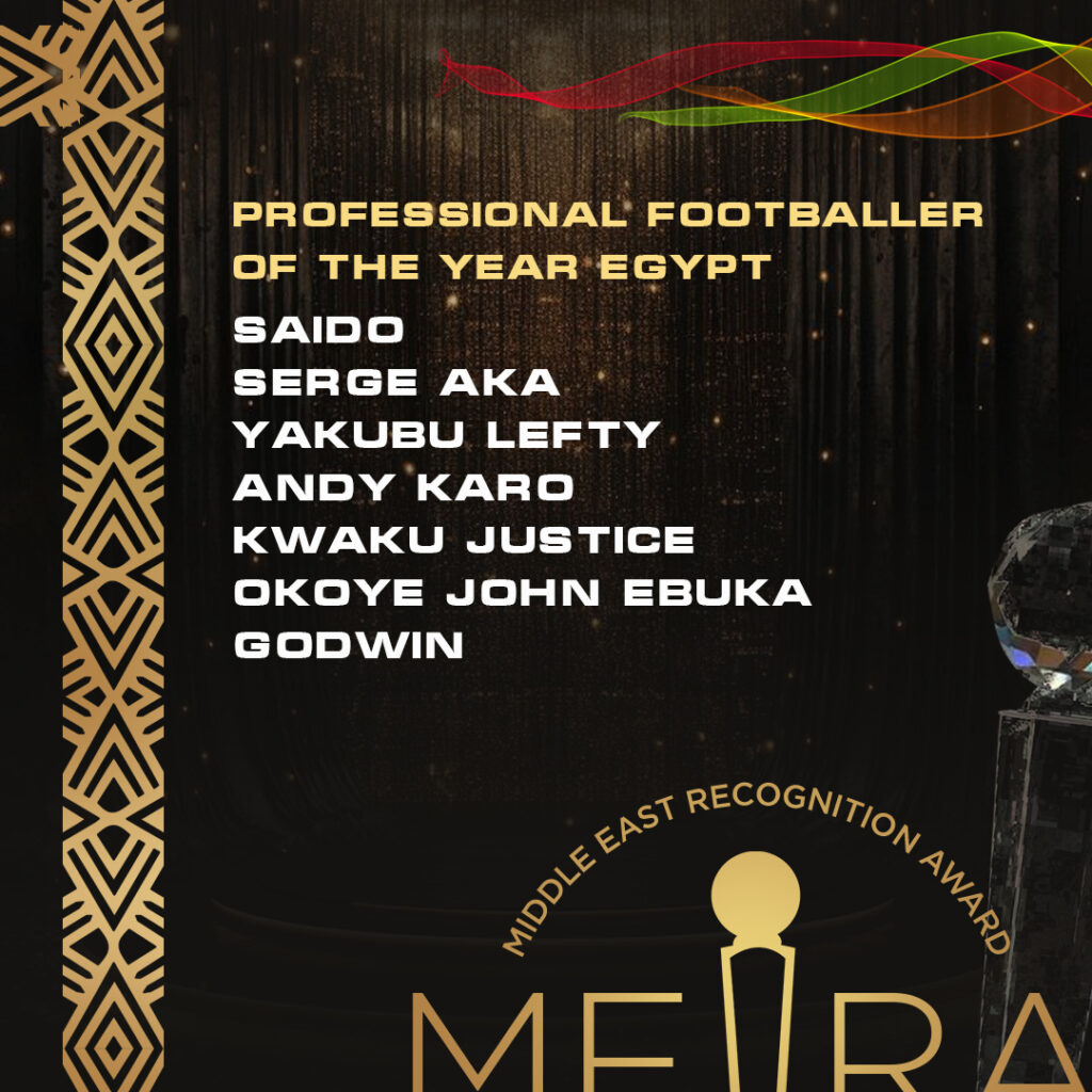 Mera Nominations footballer of year