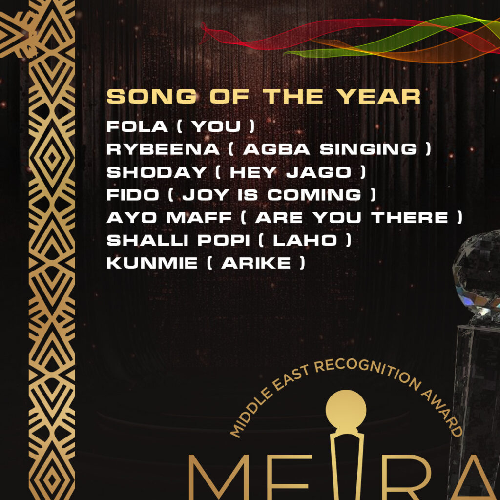 Mera Nominations musical4